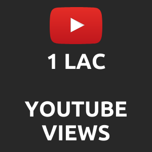 1 lac normal Youtube Views