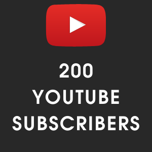 buy 200 Youtube subscribers