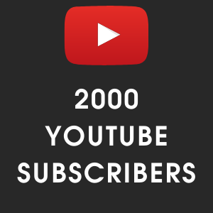 buy 2000 Youtube subscribers