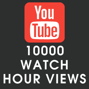 Youtube 10000 Watch Hour Views