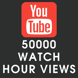 Youtube 50000 Watch Hour Views