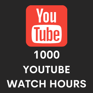 Buy 1000 youtube watch hours