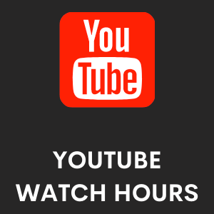 Buy YouTube Watch Hours India | 4000 Hrs | 100% Safe & Legit