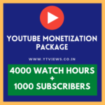 buy youtube monetization package